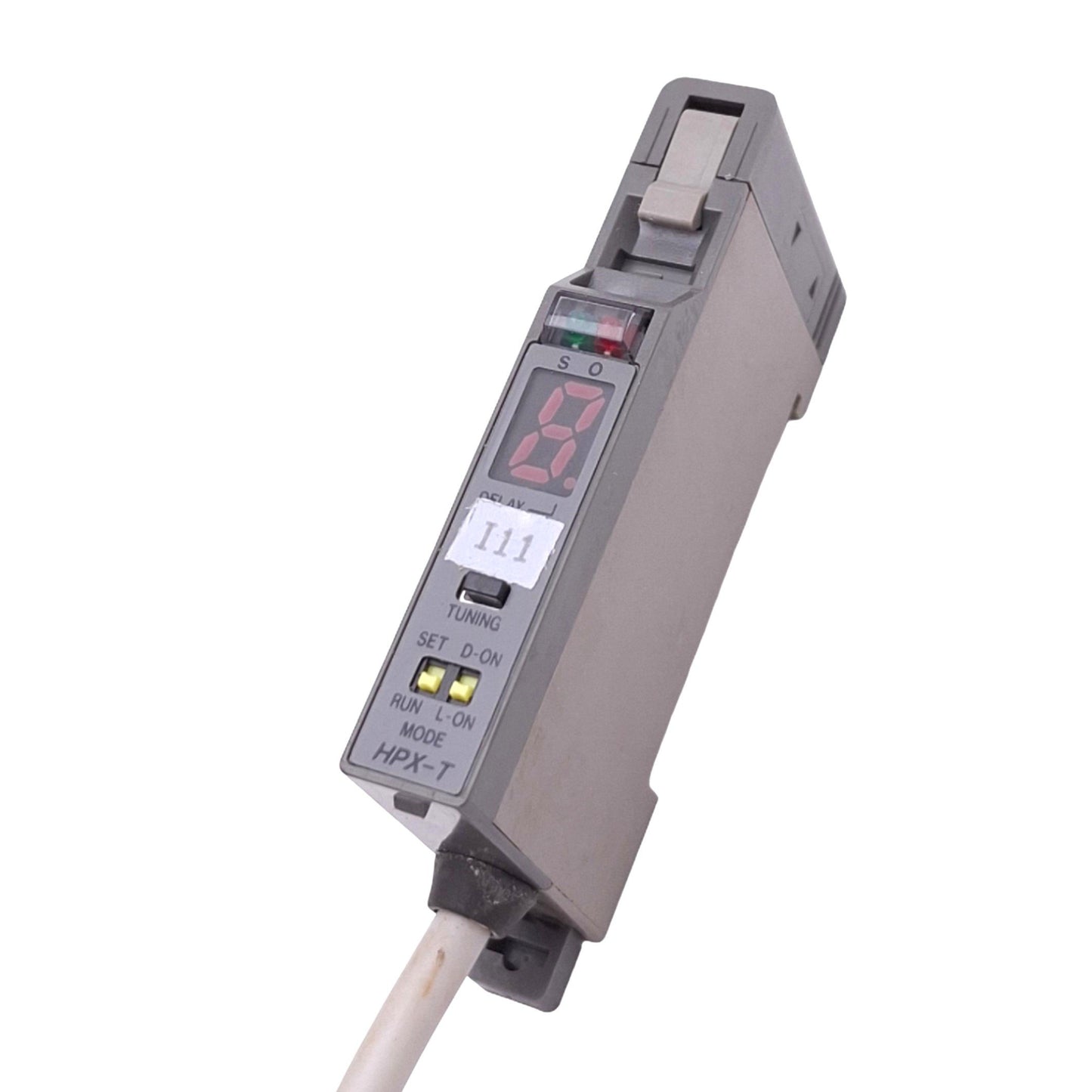 Used Honeywell HPX-T2-H Photoelectric Sensor, 10-30VDC, PNP Out, 3-Wire, DIN Rail