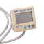 Used SMC ZSE4-T1-65 Digital Vacuum Pressure Switch, -101kPa, 12-24VDC, PNP, 1/8 NPT