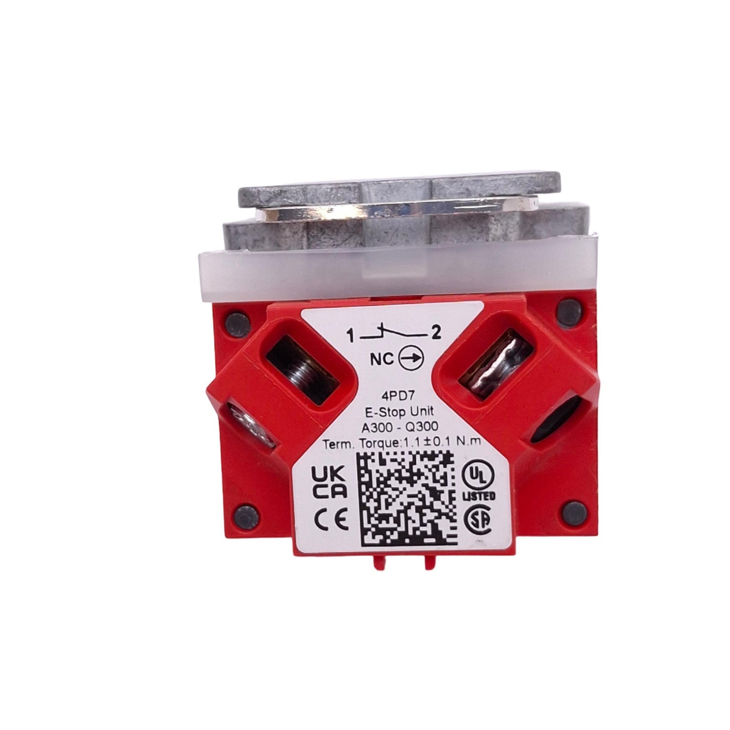 New Schneider Electric 9001KES18RES1, Harmony Body for 30mm E-Stop Switch, 1NC