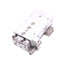 Used SMC MXQ16-40 Pneumatic Slide Table, 16mm Bore, 40mm Stroke, 0.15-0.7MPa, M5