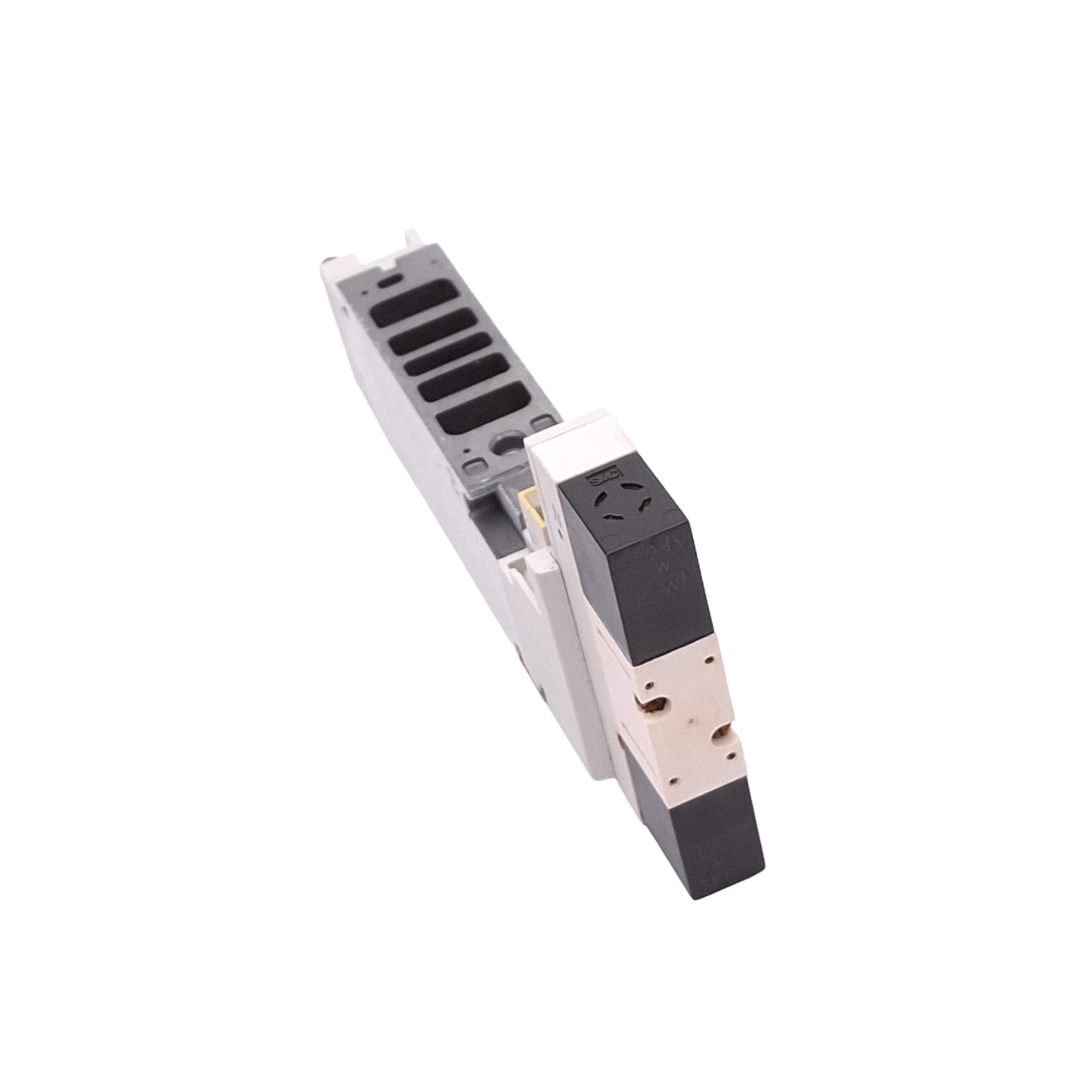 Used SMC VQ2300N-5 Solenoid Valve, 5-Port 3-Position Closed, 0.1-0.7MPa, 24VDC Coil