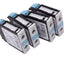 Used Lot of 4 Siemens 3RH1921-1CD01 Auxiliary Contact Blocks, 1NC, 690VAC 10A Max