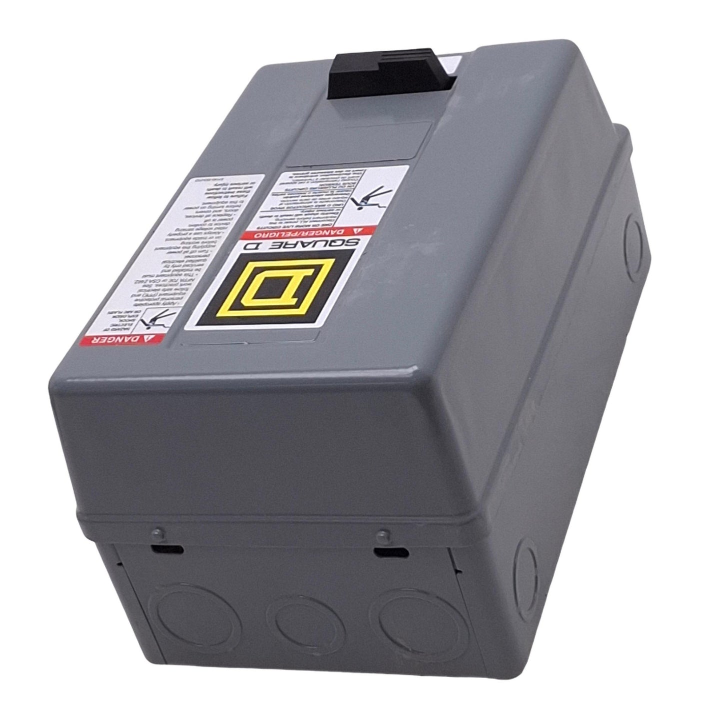 New Square D 8536SCG3V02H30S Motor Starter, 3-Pole 27A, 120VAC Coil NEMA 1 Enclosure