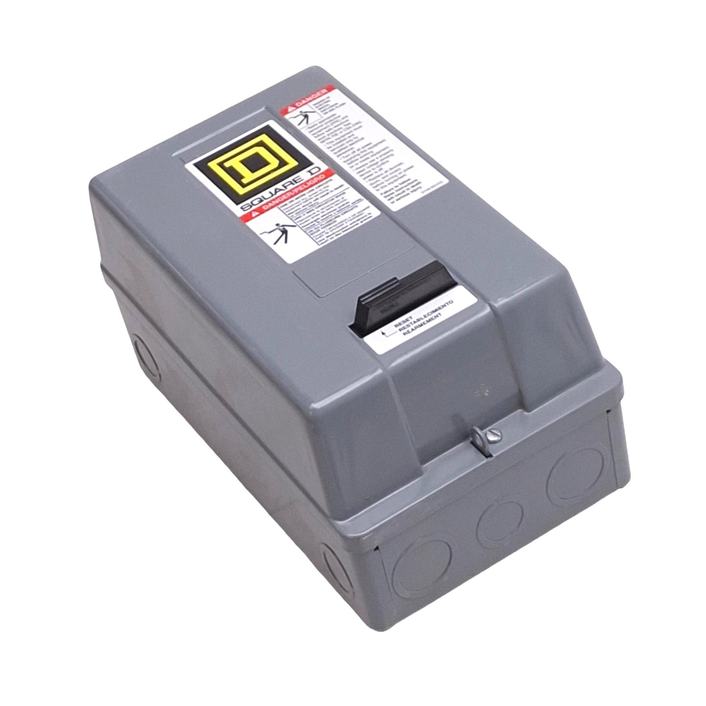 New – Open box Square D 8536SBG3V02H30S Motor Starter, 3-Pole 18A, 120VAC, NEMA 1 Enclosure