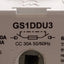Used Schneider Electric GS1DDU3 Disconnect Switch, 3-Pole, 3Ø 600VAC 30A, DIN Rail