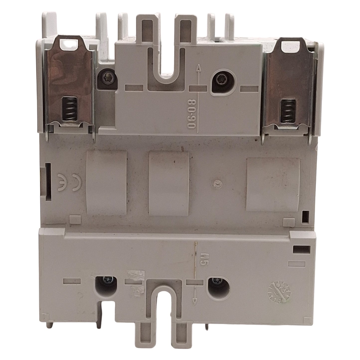 Used Schneider Electric GS1DDU3 Disconnect Switch, 3-Pole, 3Ø 600VAC 30A, DIN Rail