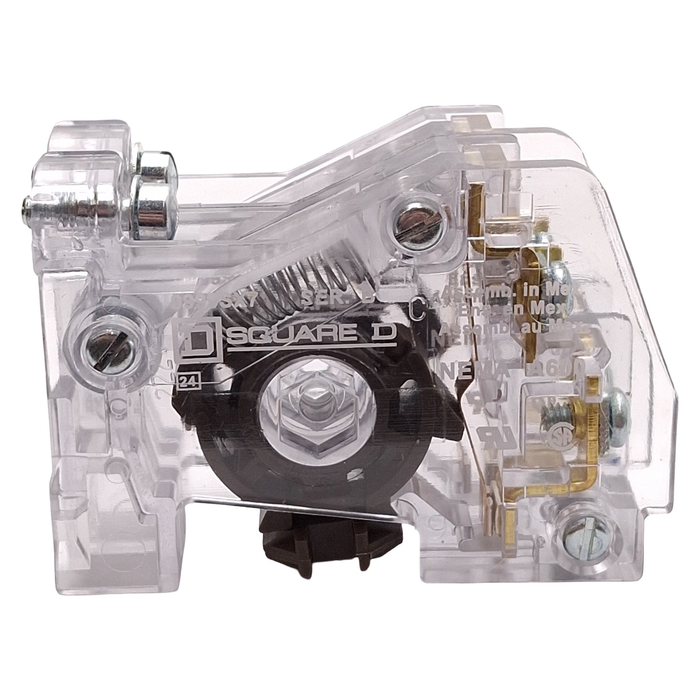 New Square D 9999SX8 Auxiliary Contact Kit For NEMA Contactor, 1NO+1NC, 10A 600VAC