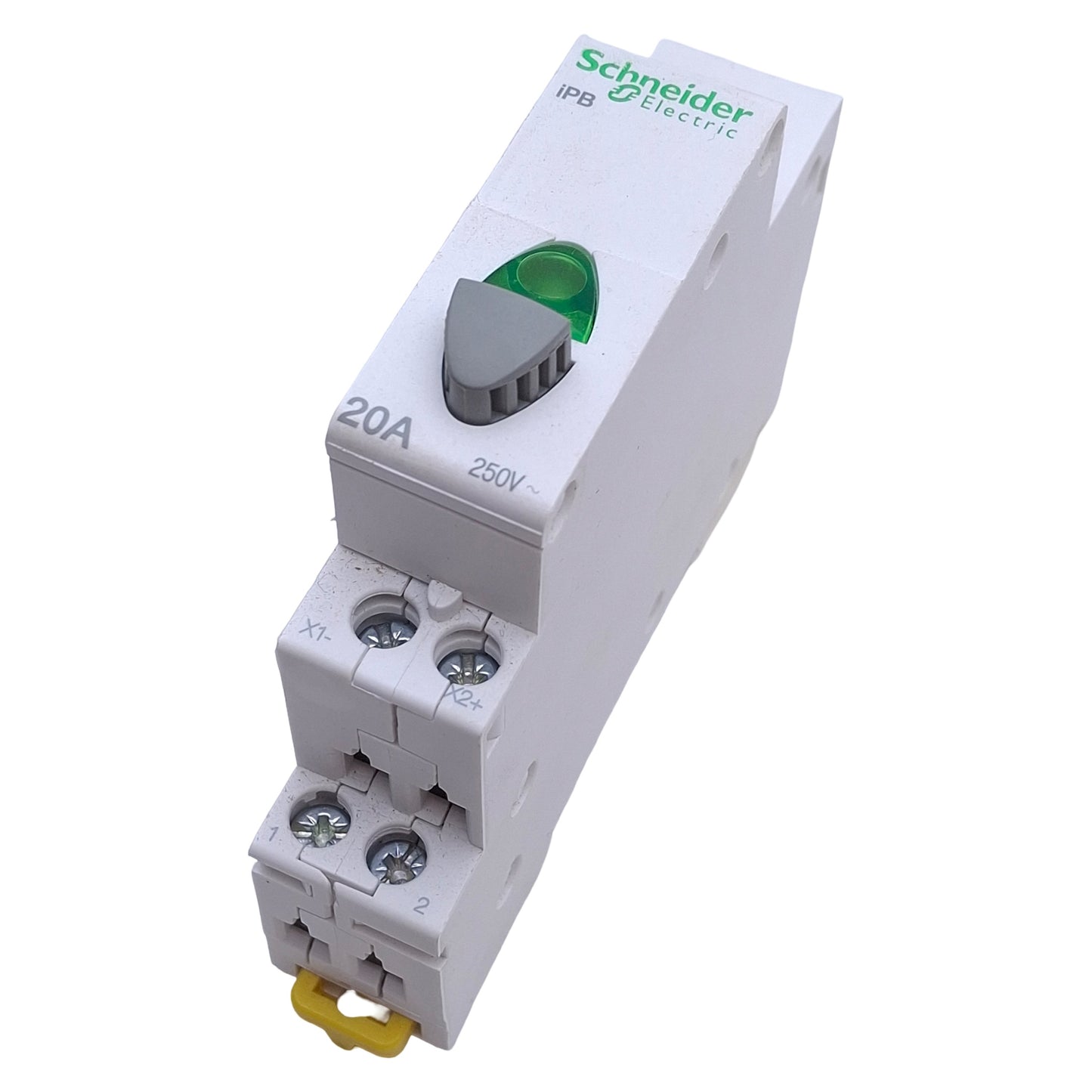 Used Schneider Electric A9E18038 Momentary Push Button w/ Green Indicator 1NO