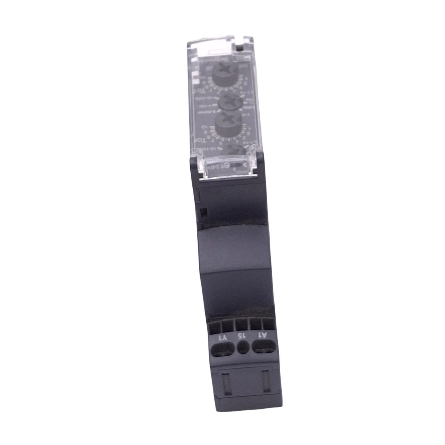 Used Schneider Electric RE17RLMUS Timer Relay, SPDT, 0.1s-100h, 24-240VAC 24VDC