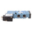 Used Mac 411A-B0A-DM-DDAJ-1KJ Solenoid Valve, 5/2-Way, 1/8in & 1/4in NPT, 24VDC Coil