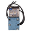 Used Mac 45A-AA2-DDAA-1BA Solenoid Valve, 4/2-Way, 120psi, 1/8in NPTF, 24VDC Coil