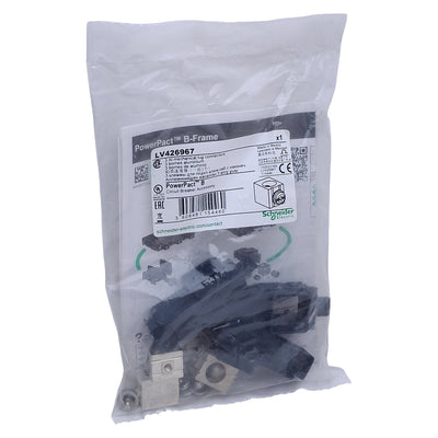 New Schneider Electric LV426967 Lug Kit 15-125A, Fixed Mounting, Copper Conductor