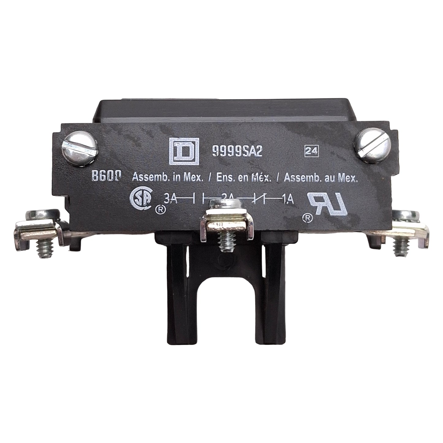 New Square D 9999SA2 Start-Stop Pushbutton Kit For NEMA Contactor, Type S, 5A 600VAC