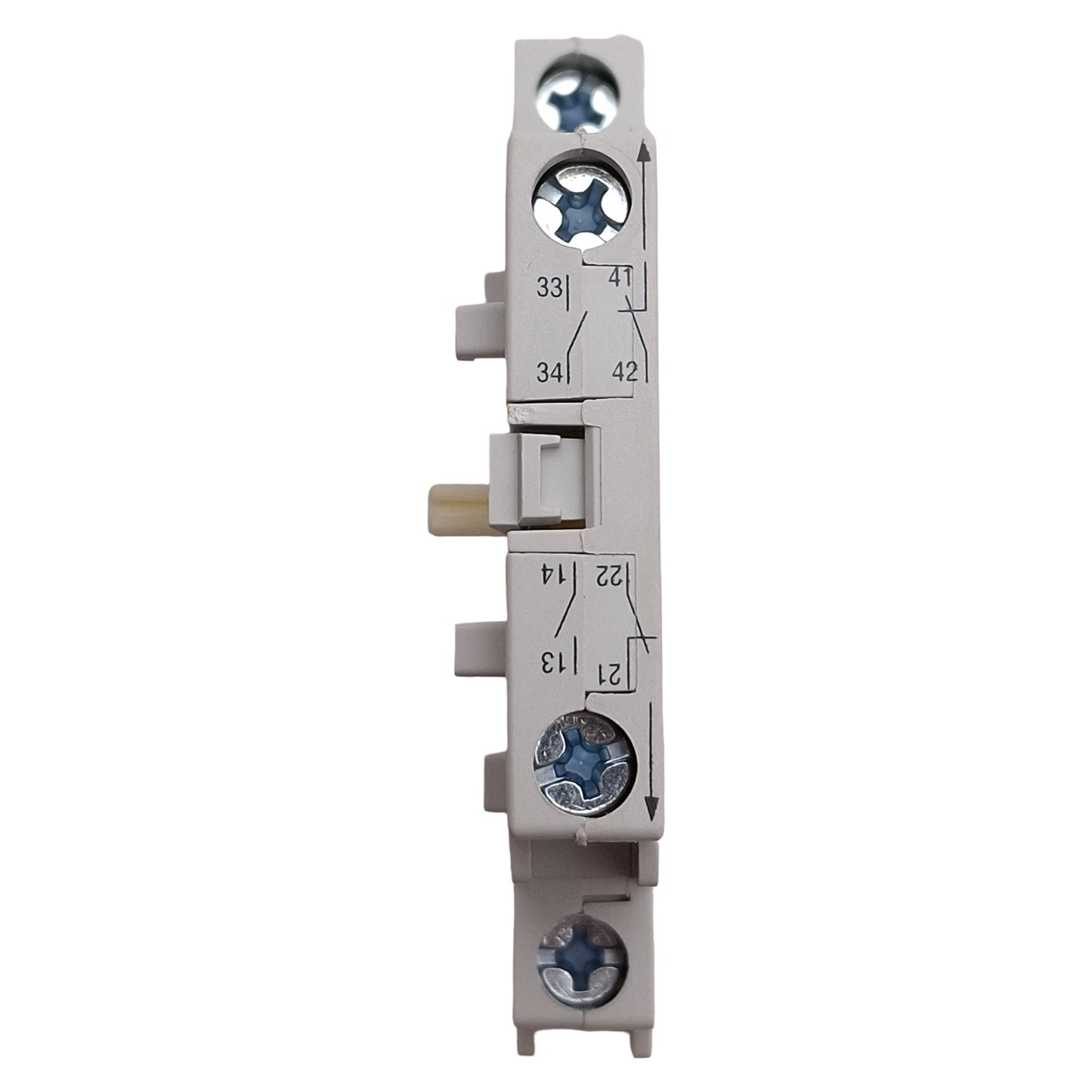 New Schneider Electric VLSA11RS TeSys VLS Auxiliary Contact Block, 1NO+1NC, DIN Rail