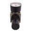 Used Numatics P14B-02G FlexiBlock FRL Pneumatic Regulator, 0-125psig Set, 1/4in NPTF