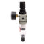 Used Numatics P14B-02G FlexiBlock FRL Pneumatic Regulator, 0-125psig Set, 1/4in NPTF