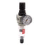 Used Numatics P14B-02G FlexiBlock FRL Pneumatic Regulator, 0-125psig Set, 1/4in NPTF