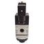 Used Numatics S14E-02BK Solenoid Quick Exhaust Valve, 40-150psi 1/8in NPTF 24VDC Coil