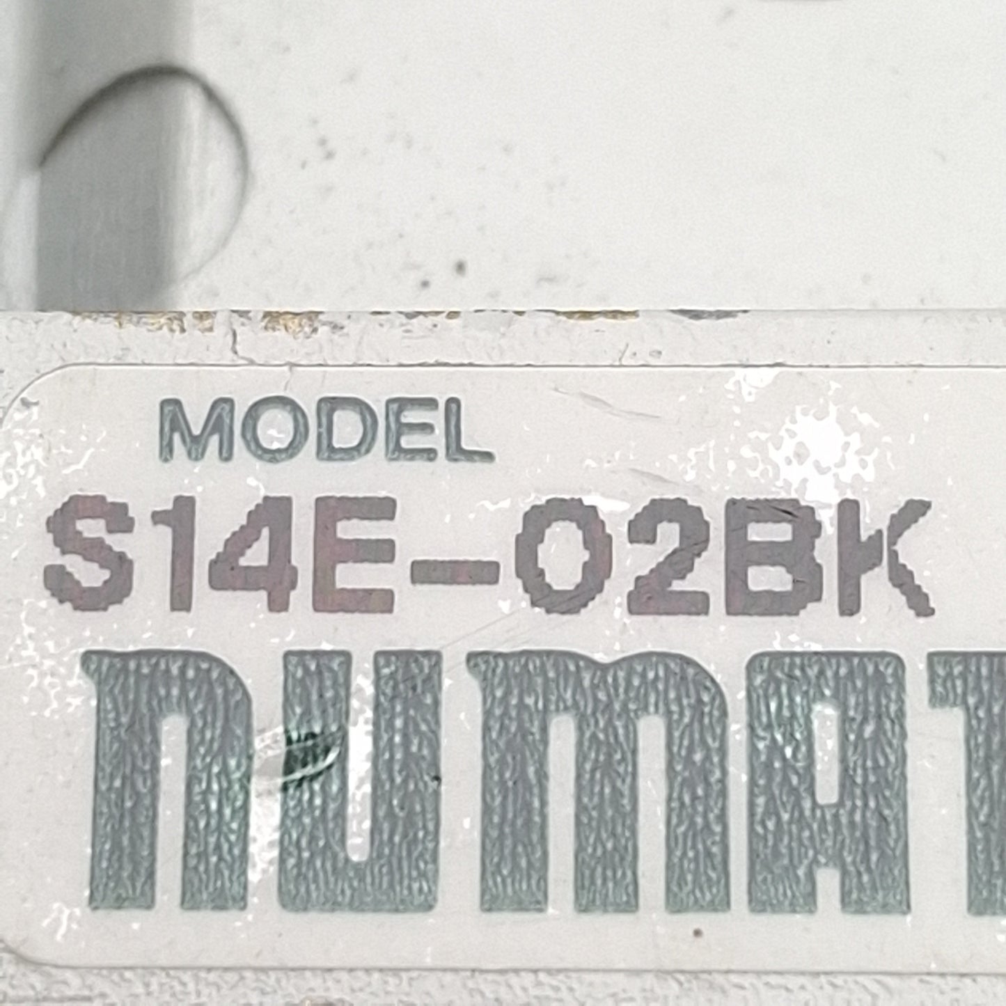 Used Numatics S14E-02BK Solenoid Quick Exhaust Valve, 40-150psi 1/8in NPTF 24VDC Coil