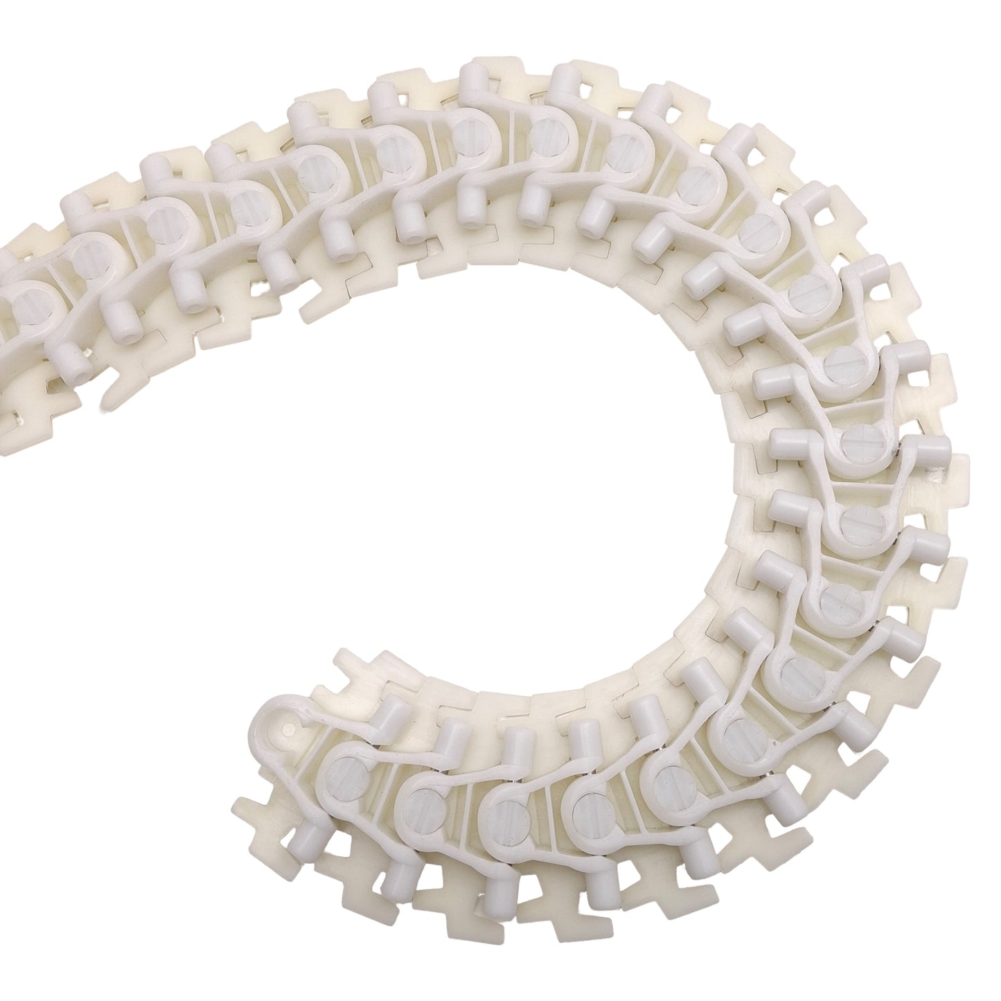 Used Dorner FCPC-5 FlexMove Standard Plastic Chain, 105mm Width, 35.5mm Pitch, 4.15m
