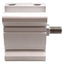 Used SMC NCDQ2A80-25DMZ Compact Cylinder, ø80mm Bore, 25mm Stroke, 145psi, 3/8in NPT