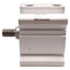 Used SMC NCDQ2A80-25DMZ Compact Cylinder, ø80mm Bore, 25mm Stroke, 145psi, 3/8in NPT