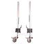 Used Dorner 39MFA04-1743CA Conveyor Support Legs For 2200 & 3200 Series Systems