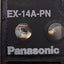 Used Panasonic SUNX EX-14A-PN Photoelectric Sensor, PNP, ø0.1mm @ 2-25mm, 12-24VDC