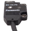 Used Panasonic SUNX EX-14A-PN Photoelectric Sensor, PNP, ø0.1mm @ 2-25mm, 12-24VDC