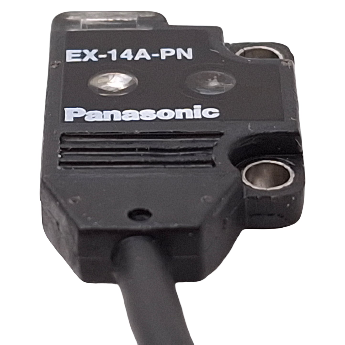 Used Panasonic SUNX EX-14A-PN Photoelectric Sensor, PNP, ø0.1mm @ 2-25mm, 12-24VDC