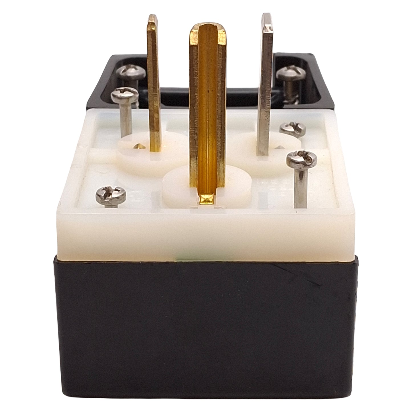 Used Hubbell HBL9361 Industrial Male Plug, 2-Pole 3-Wire Grounding, 50A 125V, 5-50P