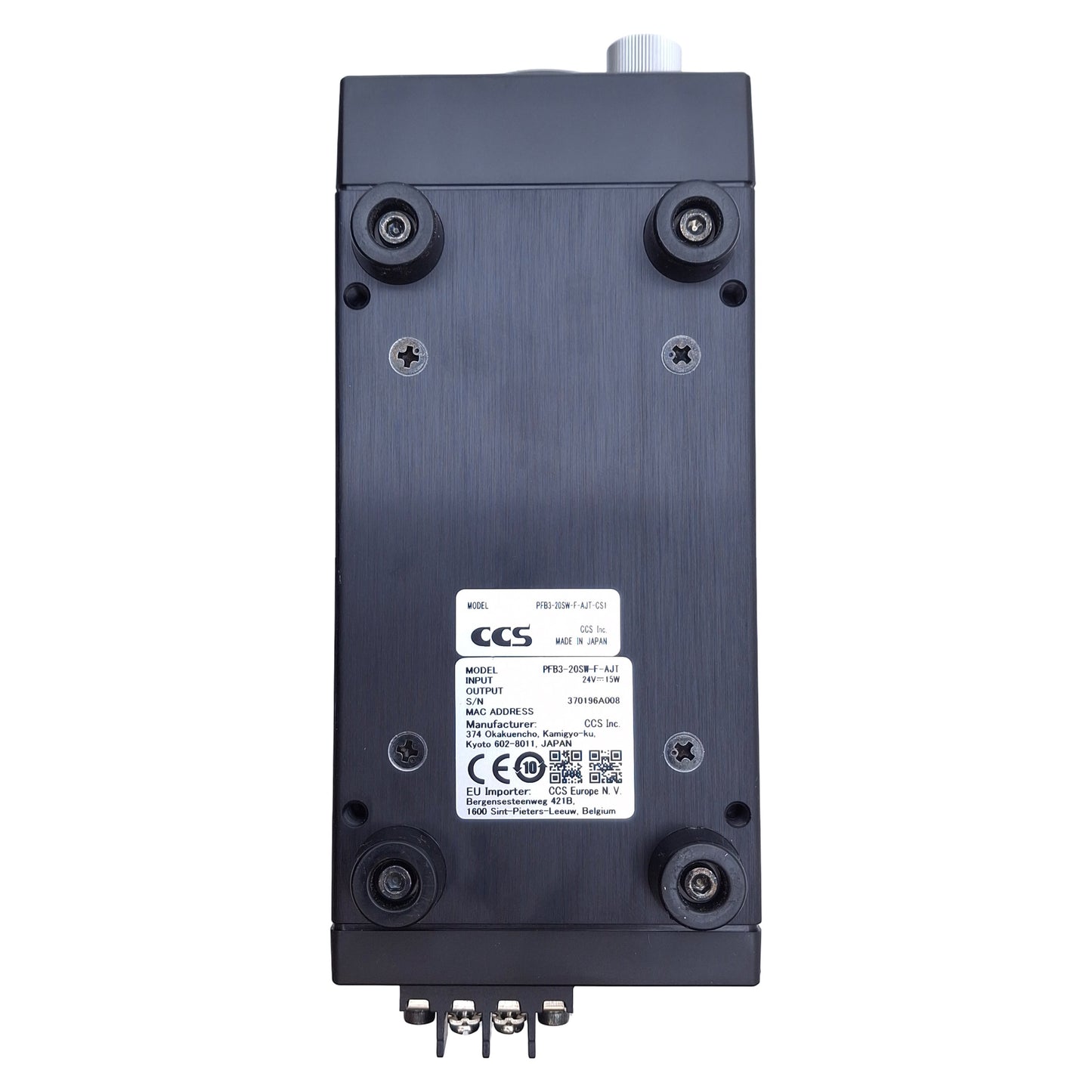 Used CCS PFB3-20SW-F-AJT-CS1 Fiber Optic LED Light Source 24VDC, 15W, 14mm Out