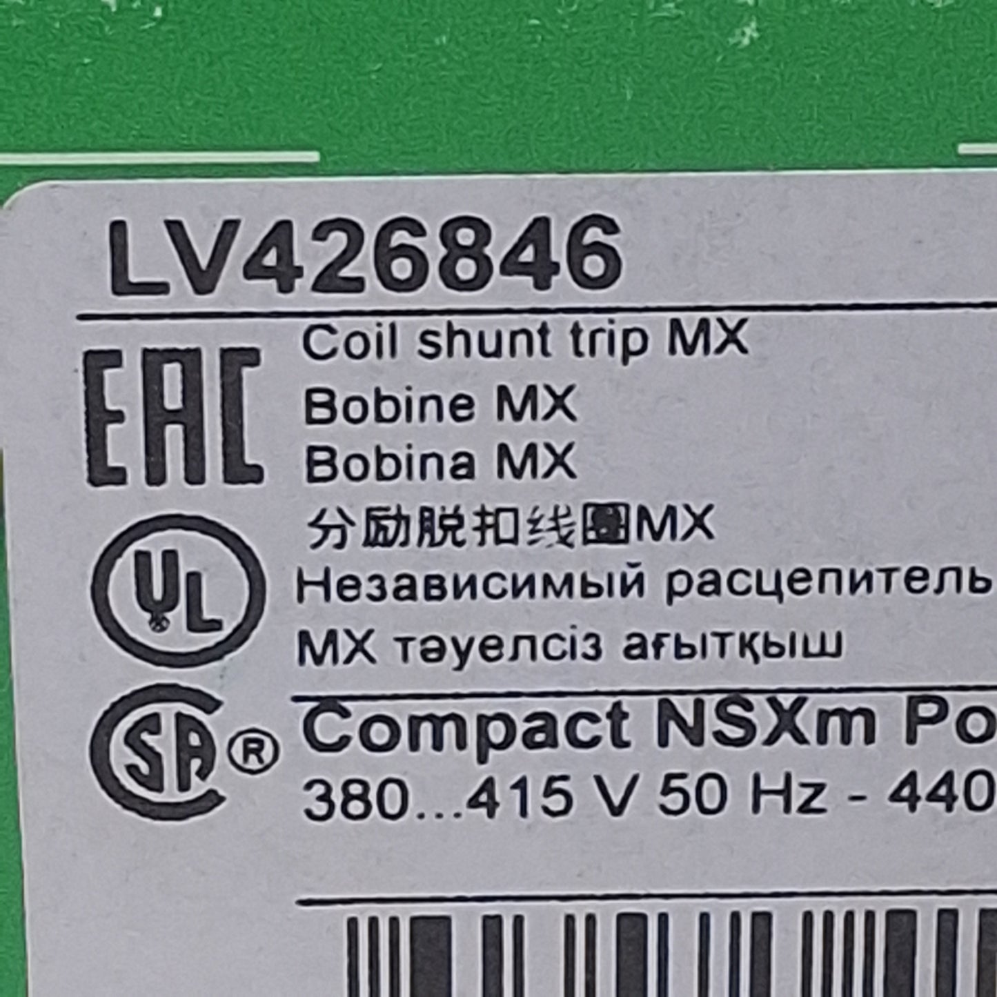 New Schneider Electric LV426846 Shunt Trip Release, 380-415VAC/440-480VAC Control