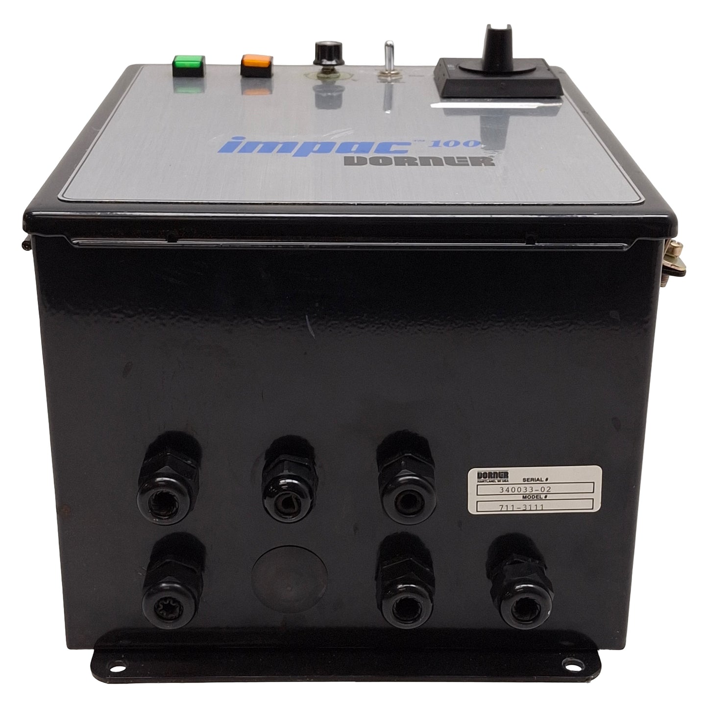 Used Dorner 711-3111 impac 100 Conveyor Speed Controller, 0.4kW / 0.5HP, 100-120VAC