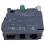 New Lot of 4 Schneider Electric ZBE101 Switch Contact Block, 1NO, 10A 600V, ø22mm