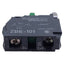 New Lot of 4 Schneider Electric ZBE101 Switch Contact Block, 1NO, 10A 600V, ø22mm