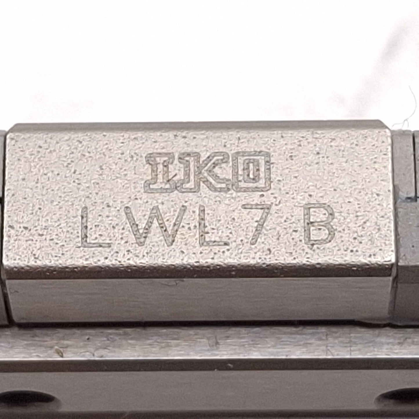 Used IKO LWL7B Linear Guide Assembly, 59mm Rail, 23.5mm x 17mm Carriage, 1330N Load