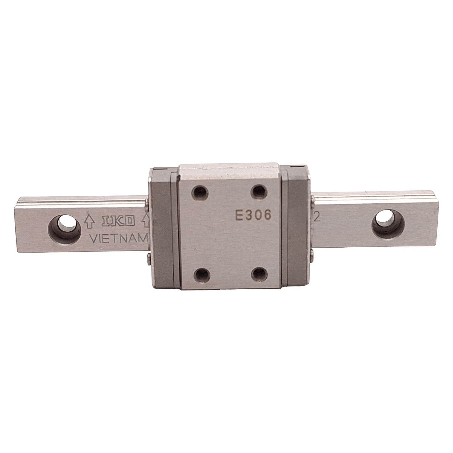 Used IKO LWL7B Linear Guide Assembly, 59mm Rail, 23.5mm x 17mm Carriage, 1330N Load