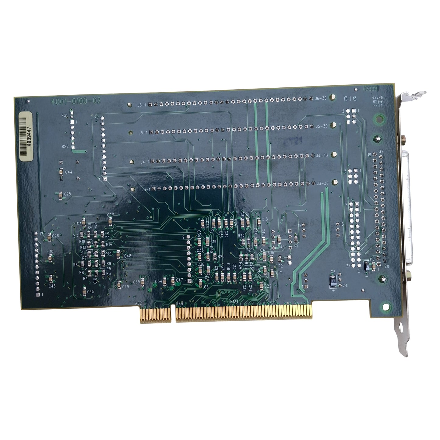 Used Laserlinc 4001-0100-02 TLAser400 PCI LASER Micrometer Interface Card, PCI, DB37