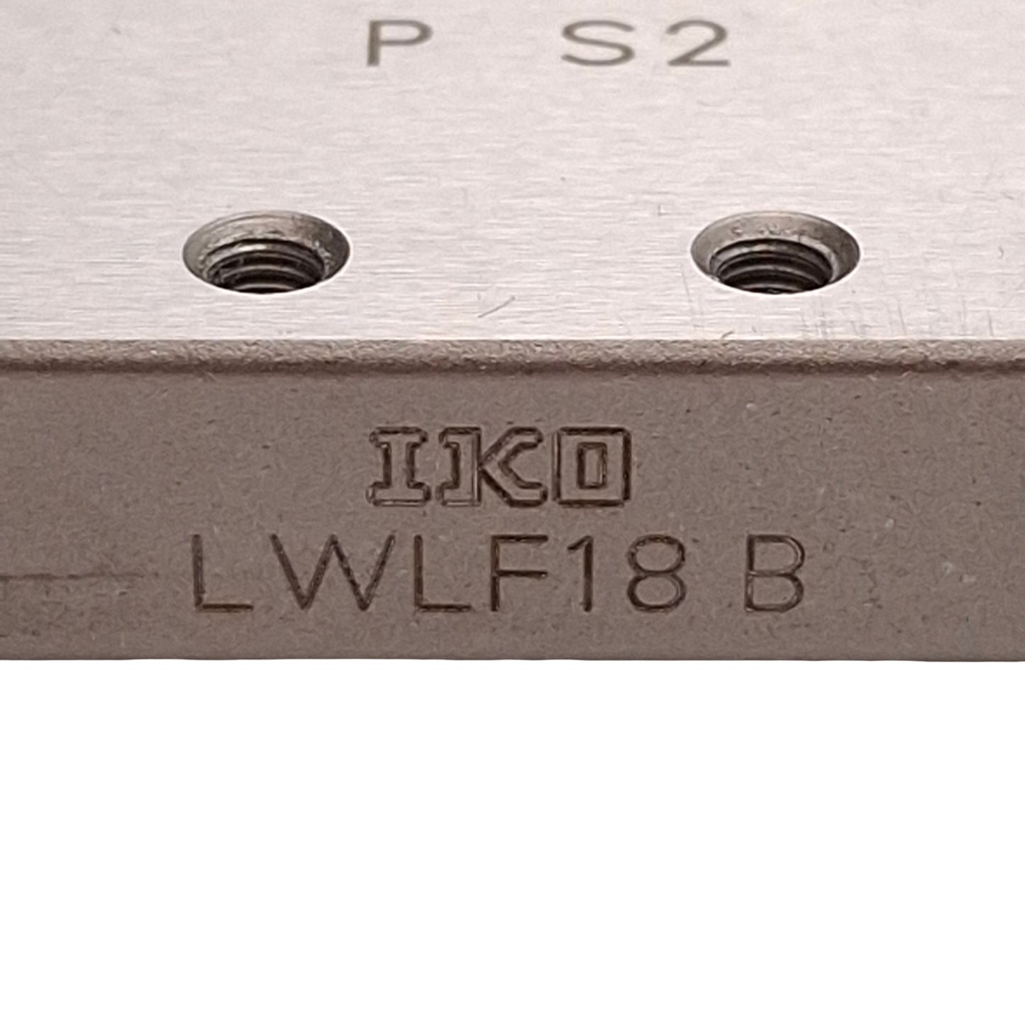 Used IKO LWLF18B Linear Guide Assembly, 120mm Rail, 38.5 x 30mm Carriage, 2280N Load