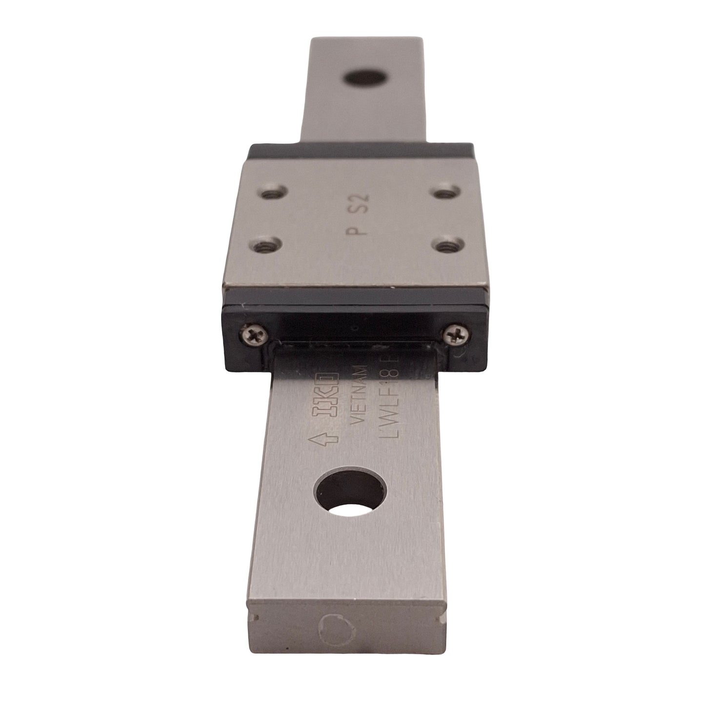 Used IKO LWLF18B Linear Guide Assembly, 120mm Rail, 38.5 x 30mm Carriage, 2280N Load