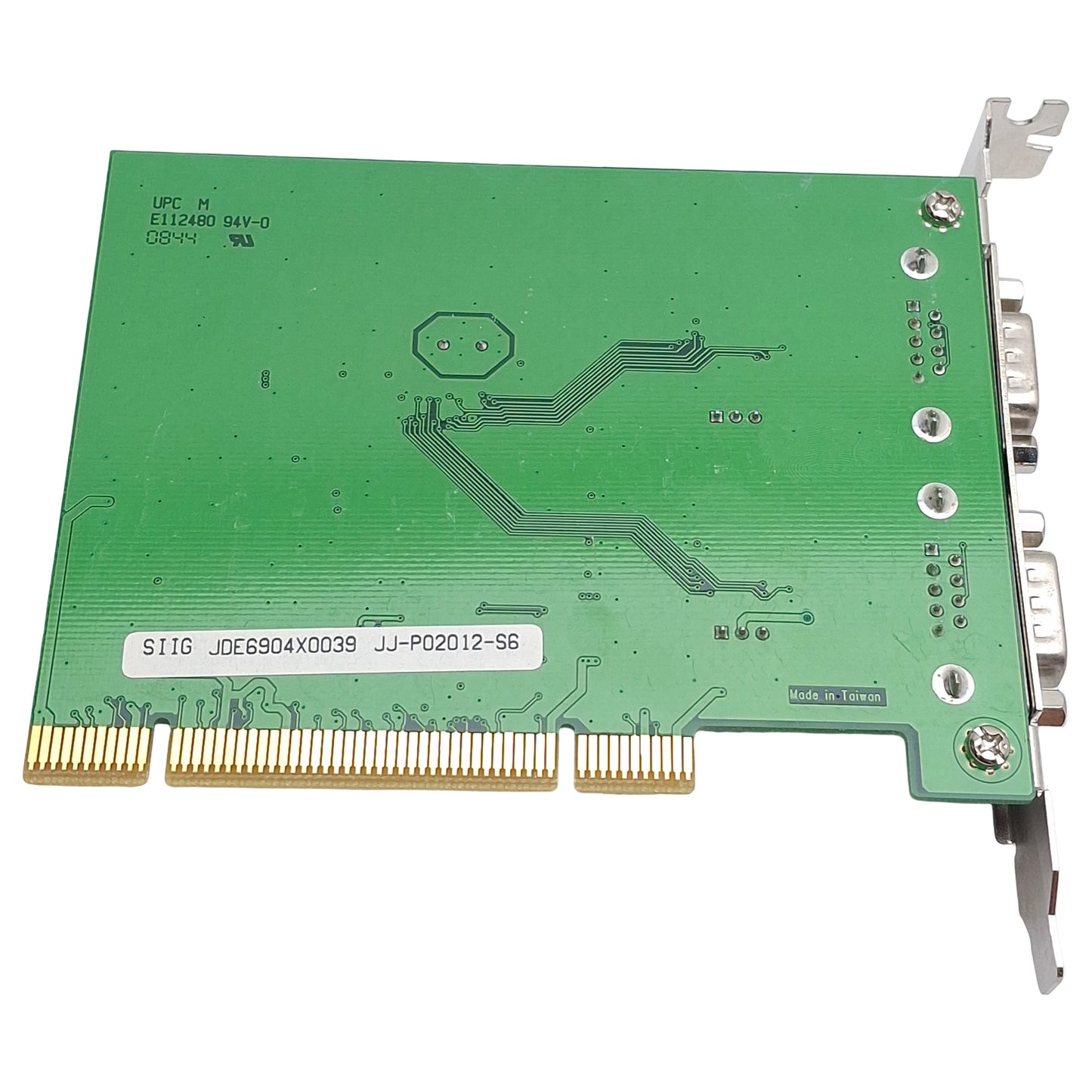 Used SIIG JJ-P02012-S6 CyberSerial Dual PCI I/O Card, 32-/64-Bit, 3.3/5 PCI, RS232