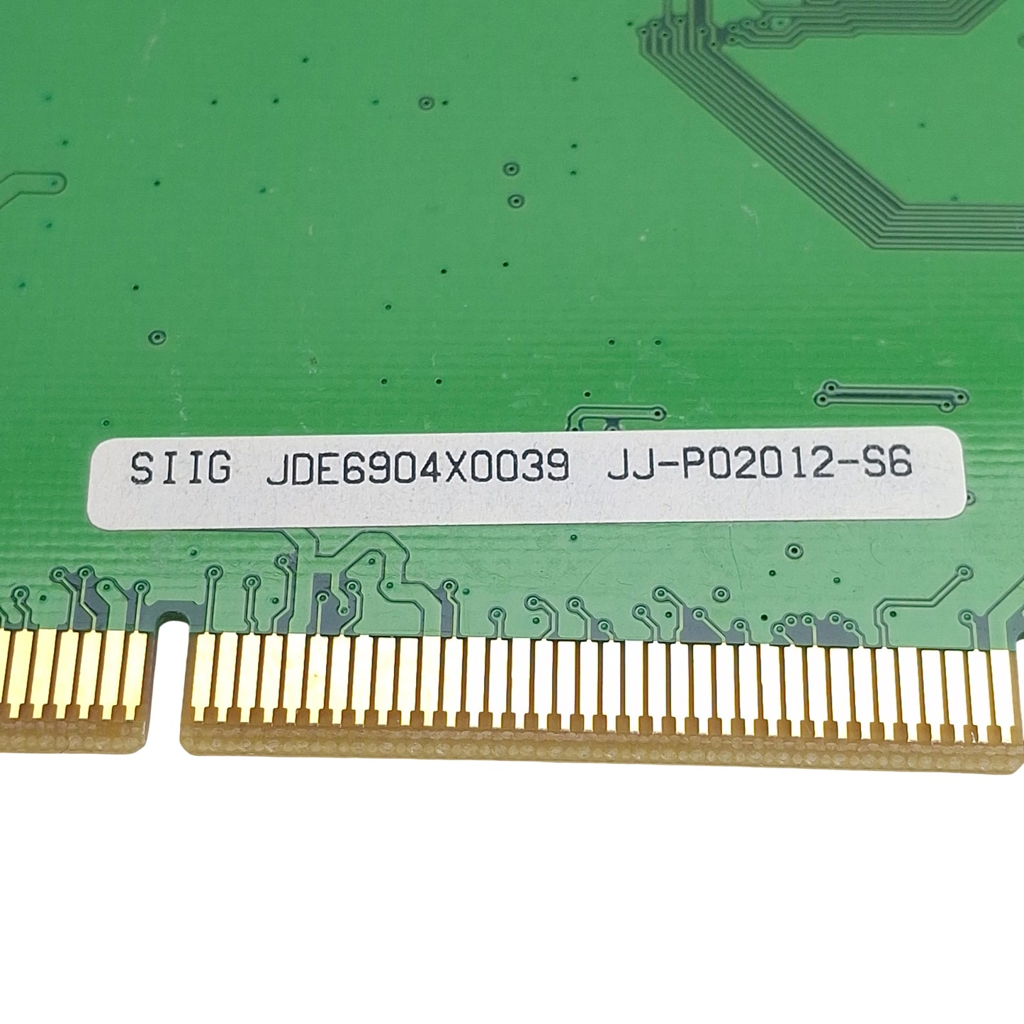 Used SIIG JJ-P02012-S6 CyberSerial Dual PCI I/O Card, 32-/64-Bit, 3.3/5 PCI, RS232