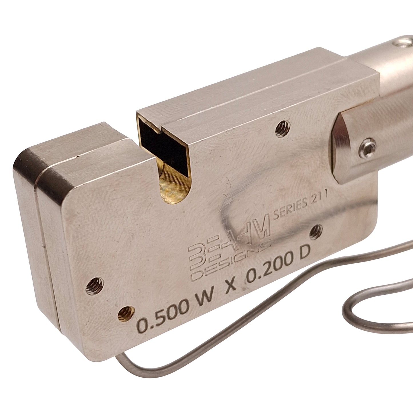 Used Beahm Remote Heater w/ Series 211 Thermal Nozzle, ø0.200 x 0.500in, 7/8in 3-Pin