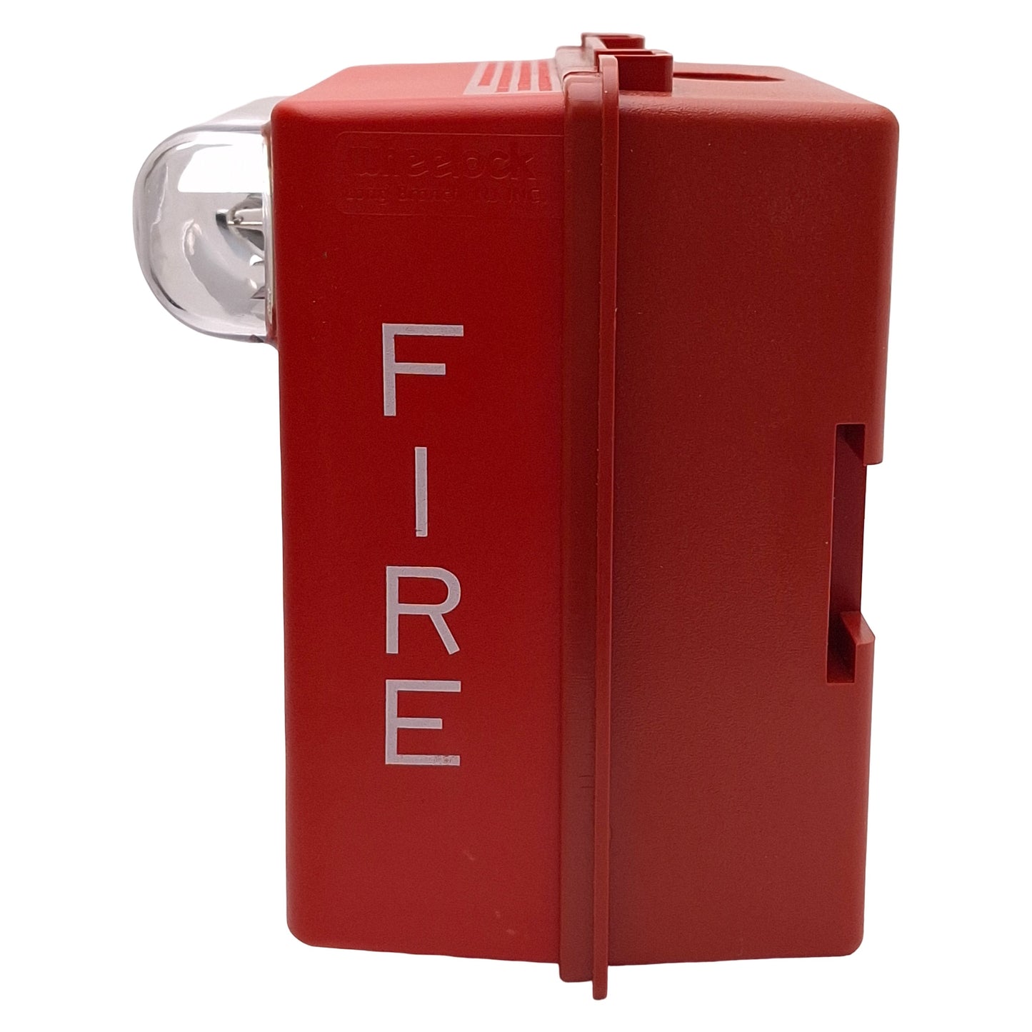 Used Eaton Wheelock ASWP-2475W WPBB Fire Alarm Horn & Strobe w/ Mount, 75dB, 24VDC