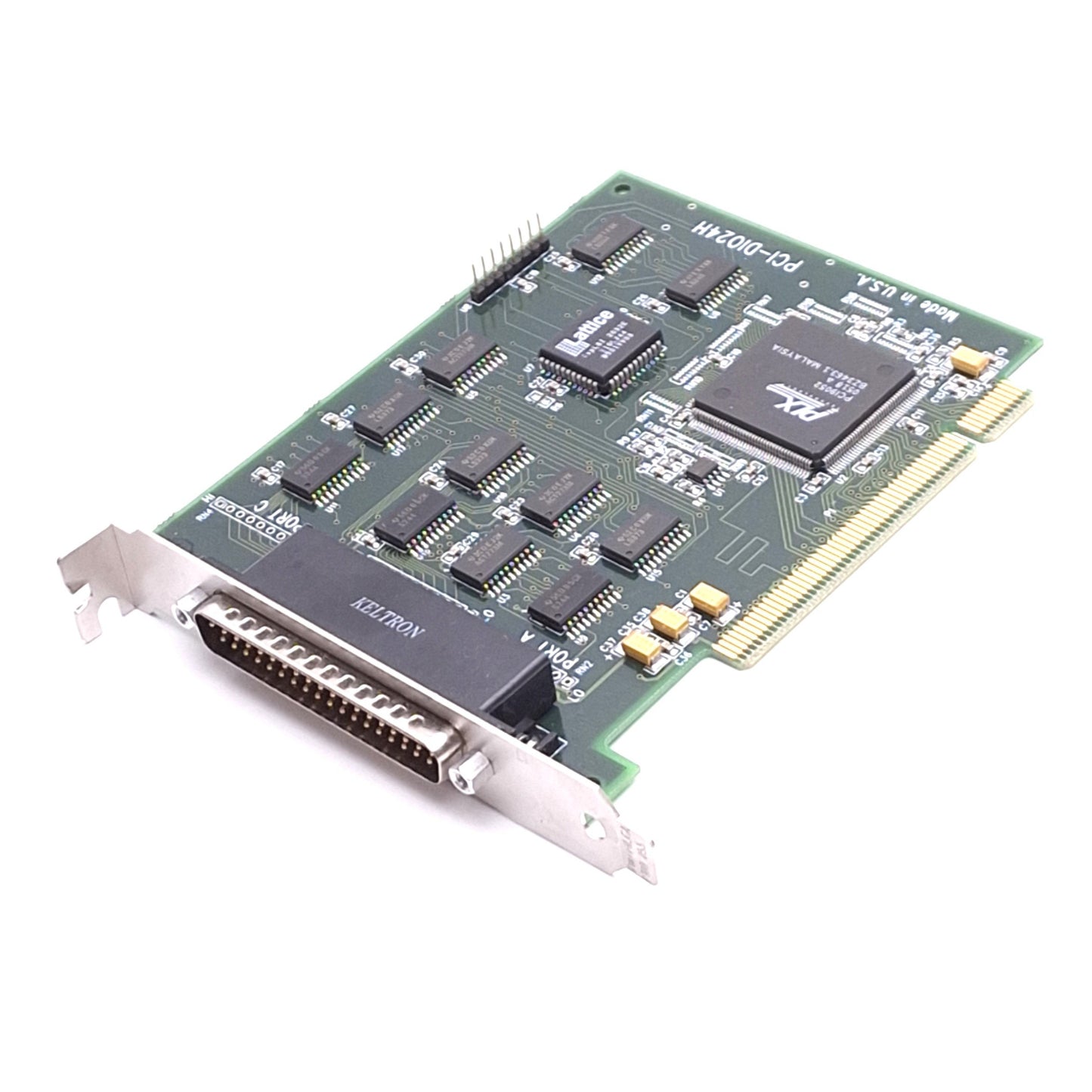 Used Measurement Computing PCI-DIO24H Digital I/O Board, 24-Channel TTL, 37-Pin D-Sub
