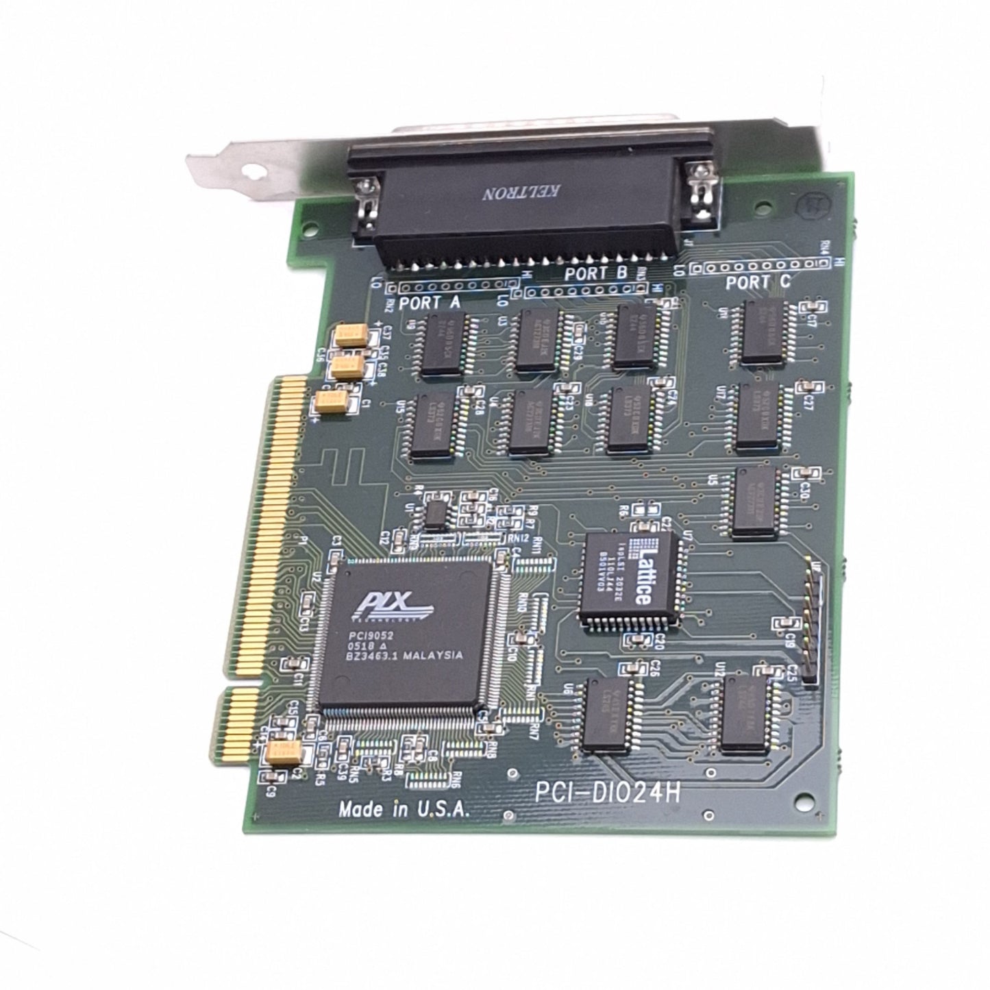 Used Measurement Computing PCI-DIO24H Digital I/O Board, 24-Channel TTL, 37-Pin D-Sub