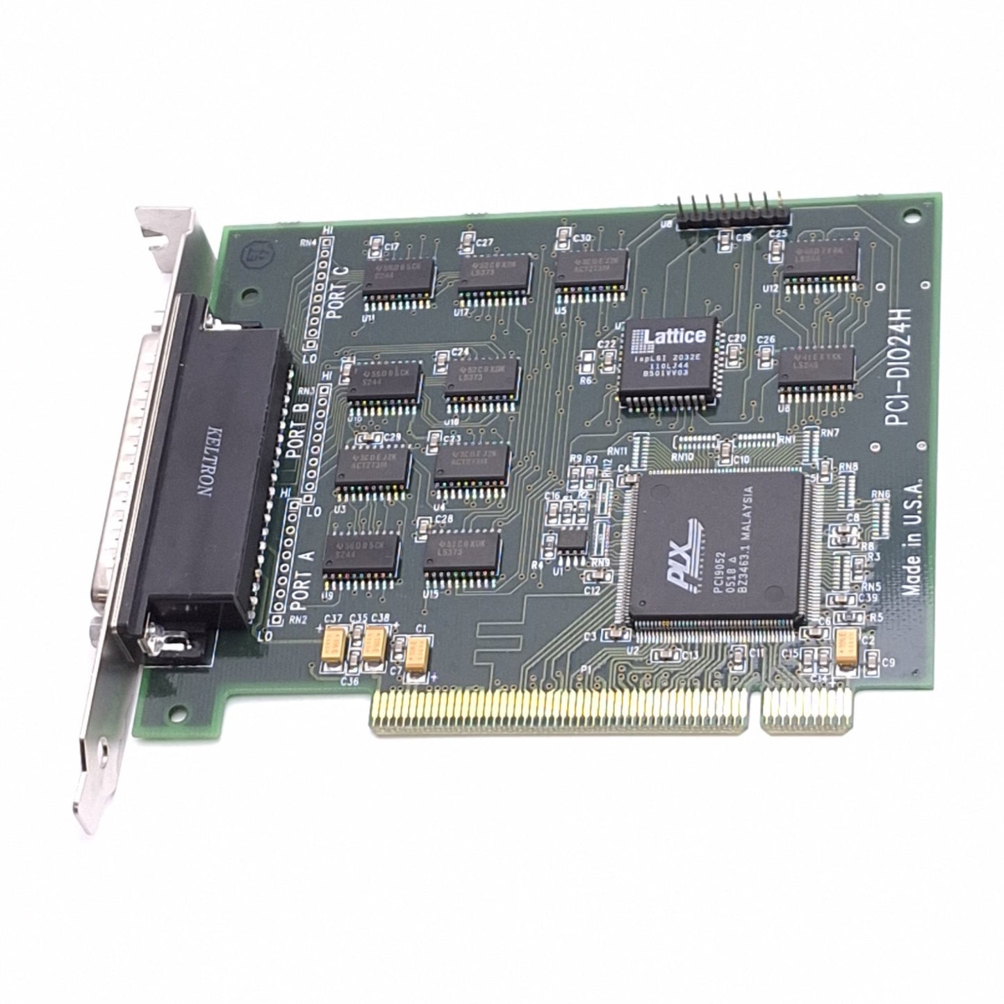 Used Measurement Computing PCI-DIO24H Digital I/O Board, 24-Channel TTL, 37-Pin D-Sub