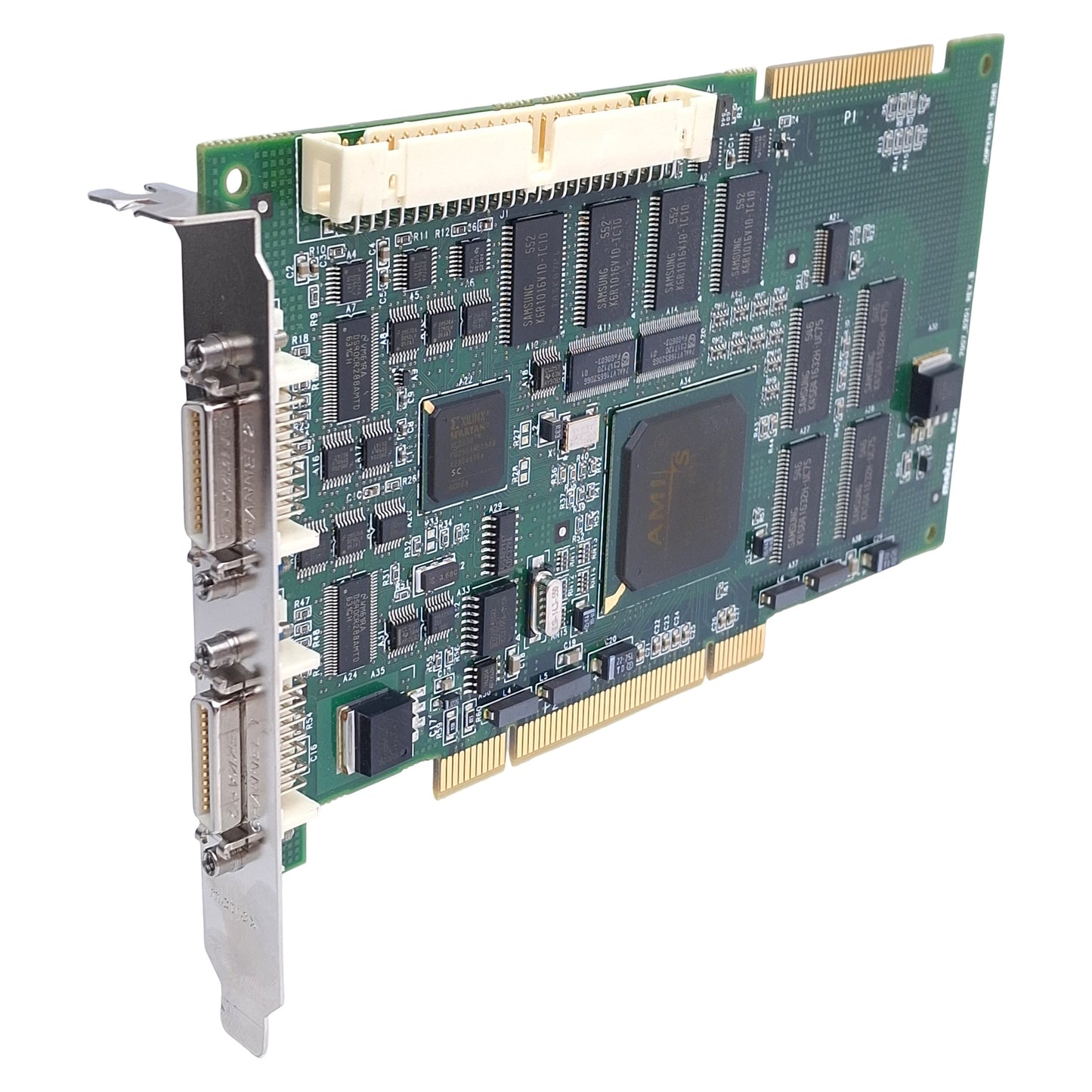 Used Matrox METEOR2-CL/32 Camera Link PCI Frame Grabber Card 50MHz, 2x RS-232