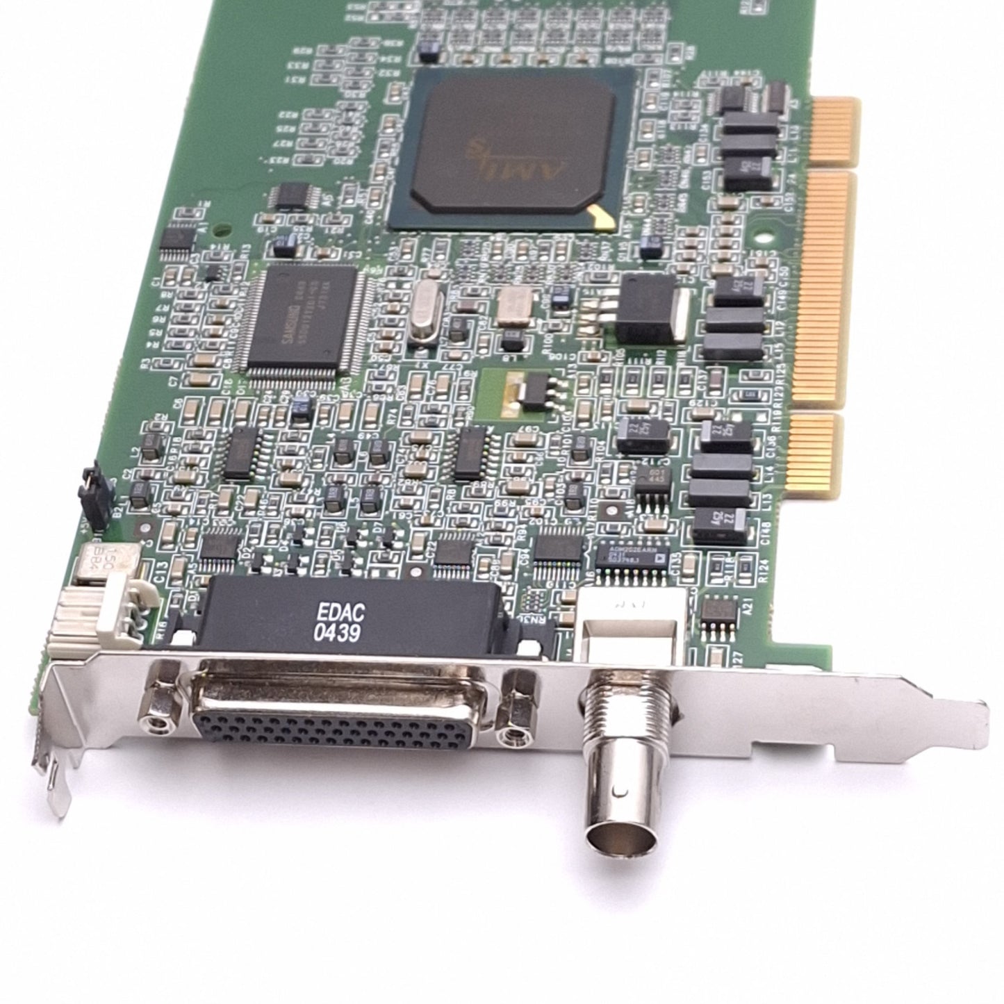 Used Matrox 63039620278 Meteor-II 750-03 Frame Grabber Card, PCI, BNC, 44-Pin D-Sub